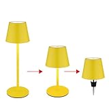 GLOBO Außenleuchte Tischlampe Akku Tischleuchte Touchdimmer...