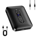 ORIA Bluetooth Adapter Auto, 2 in 1 Bluetooth 5.4 Transmitter Empfänger...