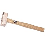 Picard 0033001-0500 Kupferhammer Fäustelform mit Eschenstiel, 500 g