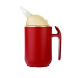 Schnabeltasse für ältere Menschen, auslaufsicher, mit Strohhalm,...