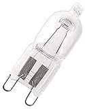 Osram HaloPin Halogen-Stecksockellampe, G9-Sockel, dimmbar, 33 Watt -...