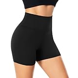 FuelMeFoot Damen Kurze Sporthose High Waist Yoga Sport Shorts Leggings für...