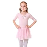 Bezioner Ballettkleidung Mädchen Tanzkleid Kinder Baumwolle Balletttrikot...