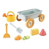 harayaa 8Pcs Sand Spielzeug für Kinder Aktivitäten Sand Burg Spielzeug...