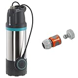 Gardena Tauch-Druckpumpe 5900/4 inox: Tauchdruckpumpe mit 5900 l/h...