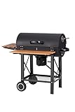 Tarrington House Louisiana Holzkohle-grillwagen mit Rollen und...