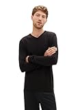 TOM TAILOR Herren 1012820 Basic Strickpullover Mit V-Ausschnitt, 29999 -...