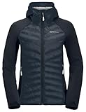 Jack Wolfskin Damen Routeburn Pro Hybrid W Softshelljacke, Graphite/Cool...