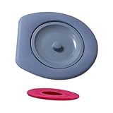 pistro Tragbarer Eimer Toilettensitz für Camping & Outdoor - Notfall...
