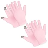 Sibba 2 Paar Feuchtigkeitsspendende Handschuhe Für Die Nacht Touchscreen...