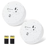 Geevon Wassermelder Wasseralarm2 Stück, 100dB Wasserwarner, Wassersensor...