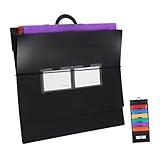 Homoyoyo Regenbogen-Akkordeontasche Wand-Mail-Organizer...