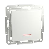 Schneider Electric Asfora EPH1670121D Taster Unterputz mit LED 10 A- 250V...