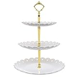 3-stufiger Dessert Stand Cupcake Stand Obst Candy Display Tischständer...