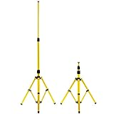 Sonnewelt Stativ Baustrahler Flutlicht Stativ Baustellenstrahler tripod LED...