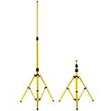 Hebitod Baustrahler Stativ, Strahler stativ, Höhenverstellbar Flutlicht...