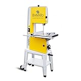 BAMATO Holzbandsäge HOBS 3.0 | 230V | inkl. Anschlagset | 3-Rollen...