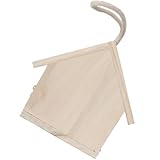 TOKIDNY Kleines Hängendes Vogelhaus aus Naturholz mit Nistkastenfunktion...