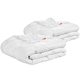 sleepling 4 Jahreszeiten Bettdecke 135x200 cm 2er Set, Made in EU, Oeko-Tex...