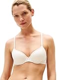 Tommy Hilfiger Damen Demi-Cups BH mit Logo, Elfenbein (Ivory), 75B