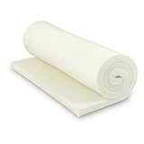 MSS e.K. Viscoelastische Schaumstoffplatte 200 x 90 x 4cm Matratzenauflage...