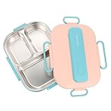 Amosfun Erwachsene Lunchbox Mit Fächern Auslaufsichere Warmhaltebox Für...