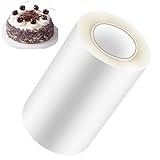 Cozlly Tortenrandfolie 8cm x 10m, Transparent Acetat Rolle Verdicken,...