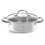 Fissler San Francisco / Edelstahl-Bratentopf (2,1 L - Ø 20 cm) Bräter mit...