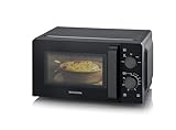 Severin Mikrowelle Solo, Inverter, Auftauen und Erhitzen, 6 Leistungsstufen...