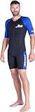 Cressi Tiburon Man Shorty Wetsuit 3mm - Shorty Neoprenanzug für Männer...