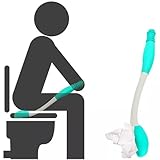 BAAQII 38,1 cm langer Griff, WC-Abwischhilfe, einfacher Taschentuchgriff,...