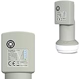 XORO Single LNB mit integriertem digitalem SAT-Finder, SF100, ideal für...