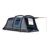 Campout Aufblasbares Tunnelzelt – 455 x 270 cm – Familienzelt für 4...