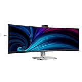 Philips 49B2U6900CH - 49 Zoll DQHD Curved Monitor, Webcam, Mikrofon, RJ45,...