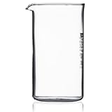 Bodum 1508-Ersatzglas, 8 Tassen, 1,0 l, 34 oz, Durchmesser 9,6 cm, H 18 cm,...