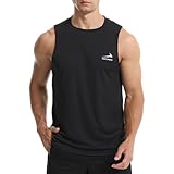 Herren Tanktop Gym Tshirt Muskel Fitness Training Laufshirt Fitness Tanks...