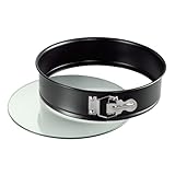 Original Kaiser Inspiration Springform mit Glasboden 26 cm rund, Hebeboden,...