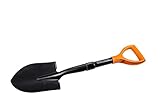 BLACK+DECKER Schaufel - 67 cm - 800 GR - Rostfrei - Kopf aus Karbonstahl...