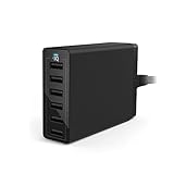 Anker PowerPort 6 (60W 6-Port USB Ladegerät) Family-Sized Desktop...