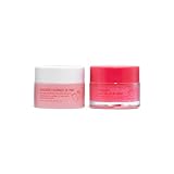 W7 Sweet Dreams Lippenpeeling & Overnight Lip Mask Duo - Erdbeergeschmack -...