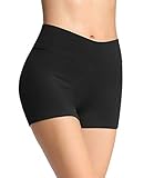 4How Damen Tights Shorts Sport Kurze Hosen Radlerhose Laufshorts Fitness...