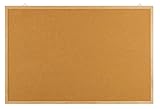 OFFICE PRODUCTS Pinnwand Notizbrett aus Kork / 60 x 40 cm/ 1...