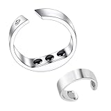 Anti Schnarch Ring,2 Stücke Schnarchring,Einstellbar Schnarchring für Den...