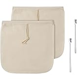 Lodoot Wiederverwendbarer Kaffeefilterbeutel aus Bio-Baumwolle, für...