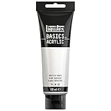 Liquitex 8870075 Basics Acrylfarbe Irisierendes Weiß – 118ml Tube,...