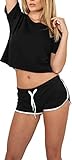 Urban Classics Damen Ladies French Terry Hotpants Short, Mehrfarbig...