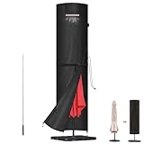 LAMUNI Schutzhülle Sonnenschirm Hülle für Ampelschirm Abdeckung mit...
