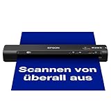 Epson WorkForce ES-60W mobiler Dokumentenscanner (Scanner, DIN A4,...