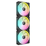 CORSAIR iCUE LINK LX120 RGB 120mm PWM-Lüfter Dreierpack – Dual Light...