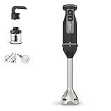 Ninja Foodi 3-in-1 Stabmixer, Handmixer & Zerkleinerer, Stufenweise Anlauf,...